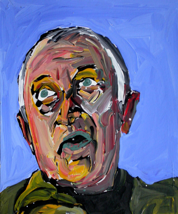 Juan Goytisolo--60x67cm - Acrílico Cartón -2008